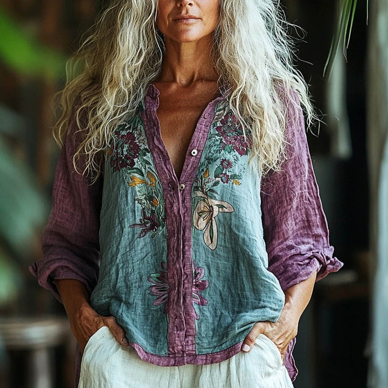 Vintage Inspired Shirt with a Contemporary Edge