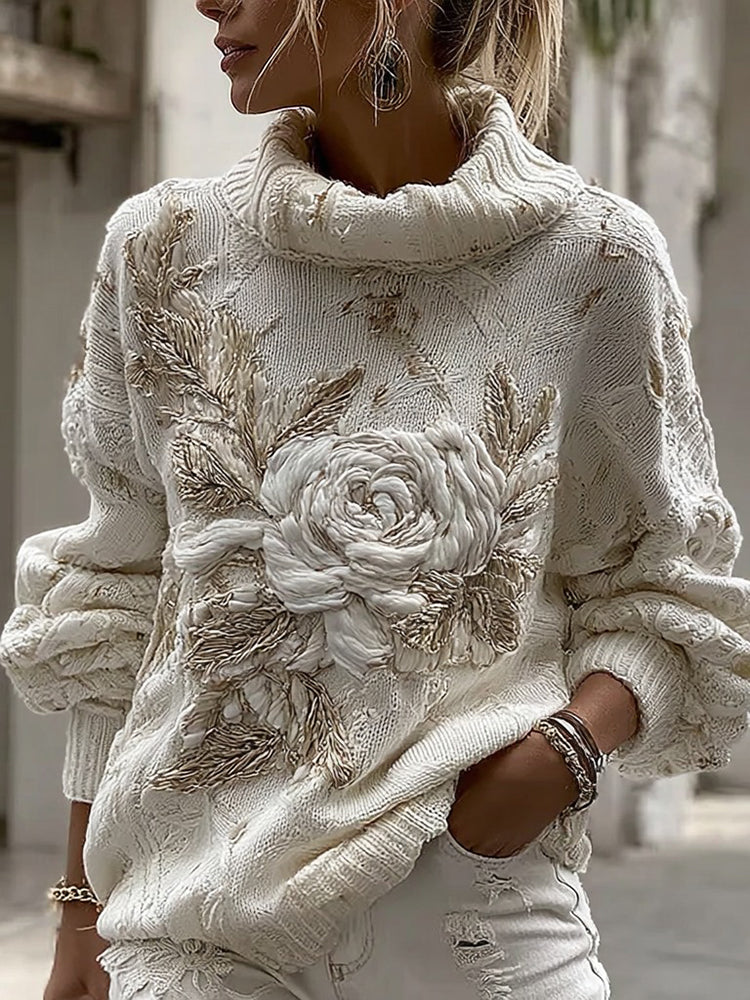 Well Tailored Sweater with a Graceful Silhouette
