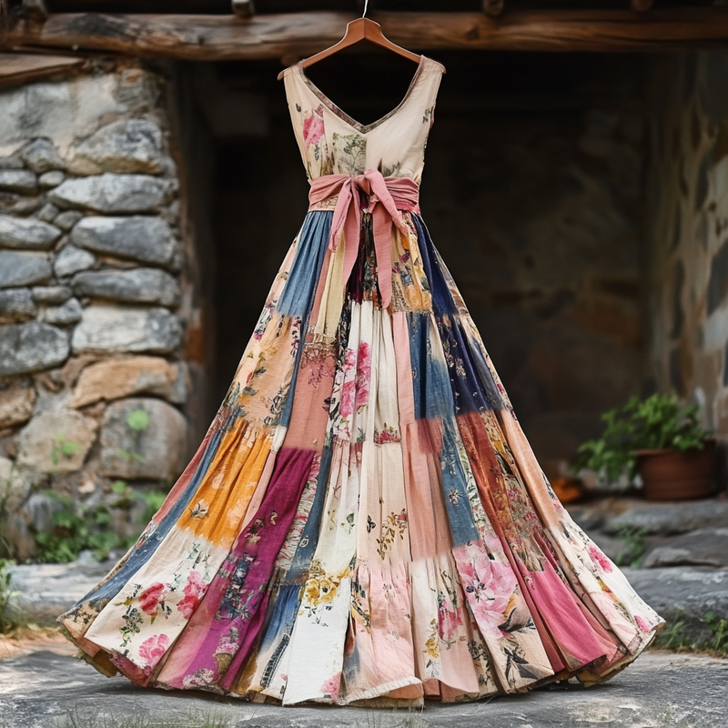 Classic Vintage Dress with a Flattering Fit