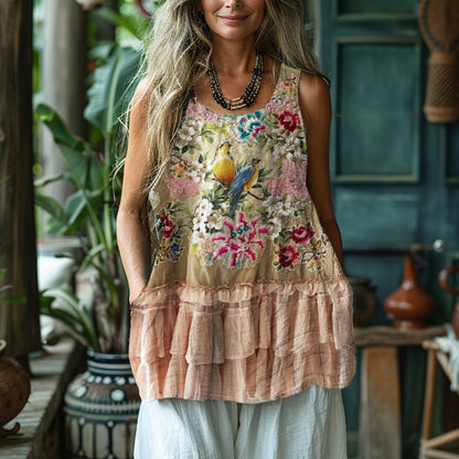 Timeless Vintage Style Top