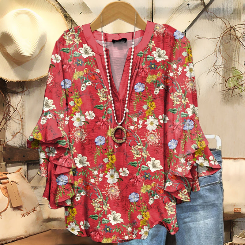 Timeless Vintage Style Top