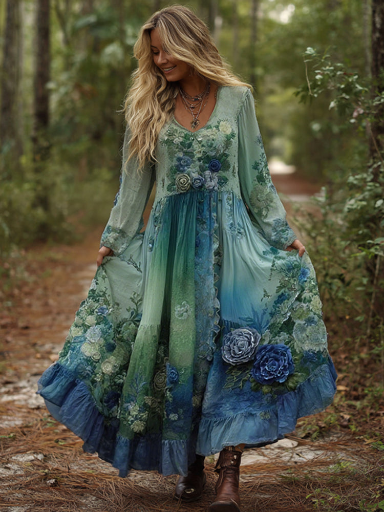 Classic Vintage Dress with a Flattering Fit
