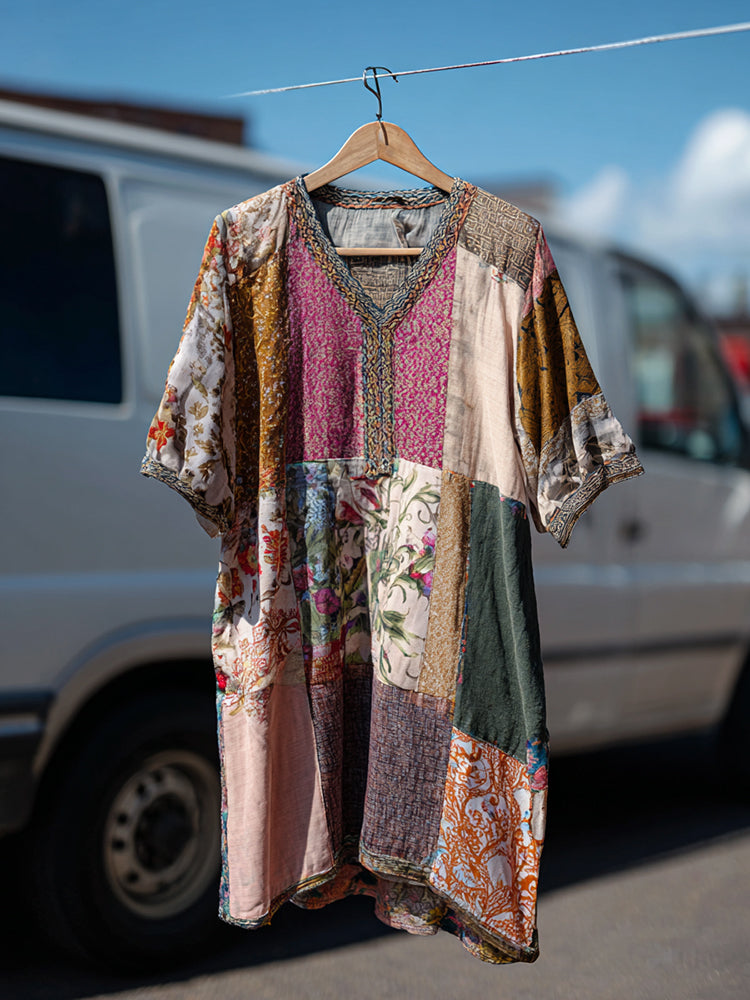 A Vintage Style Dress with Delicate Timeless Details