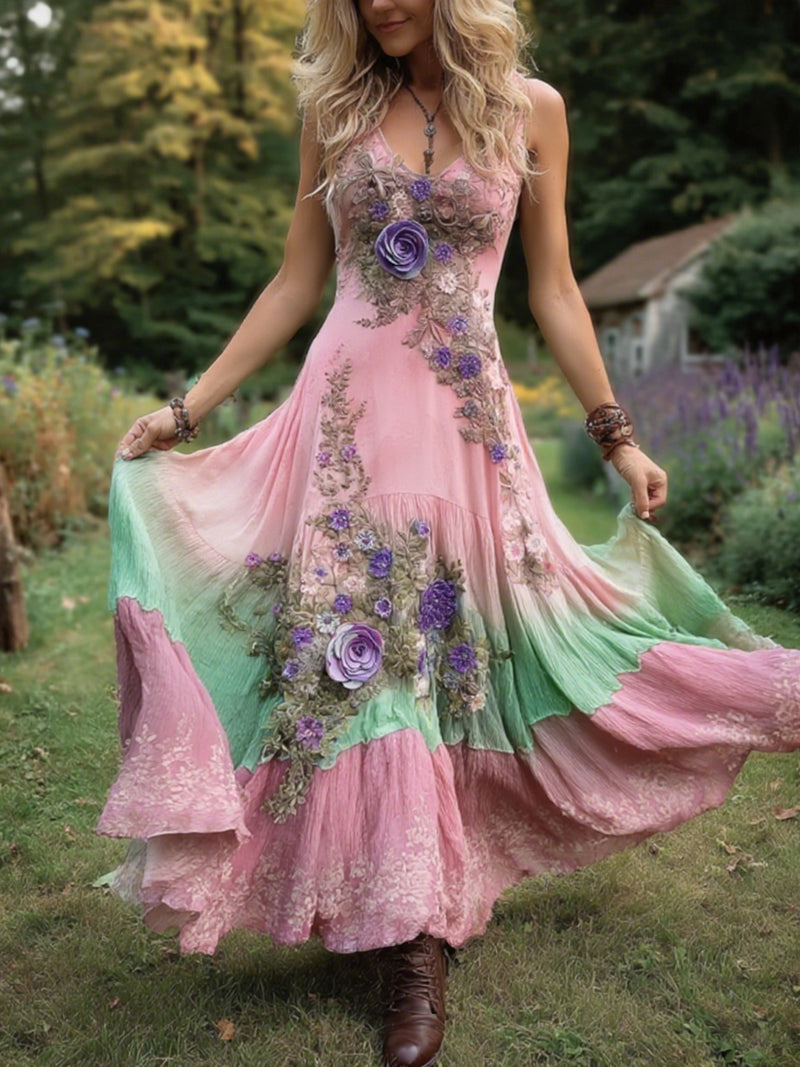 A Vintage Style Dress with Delicate Timeless Details