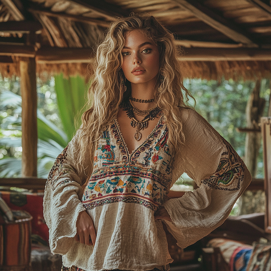 Vintage Inspired Blouse