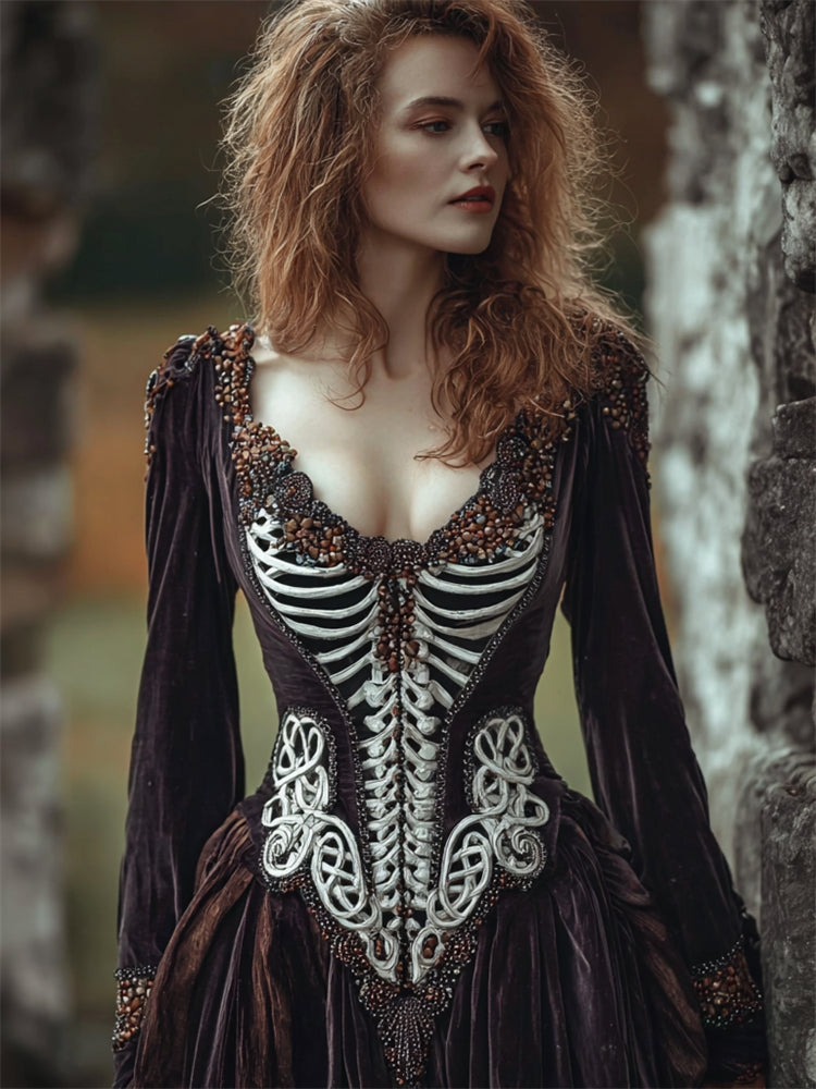 Classic Vintage Dress with a Flattering Fit