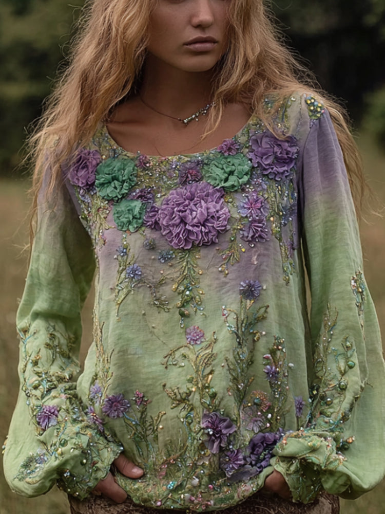 Vintage Inspired Top