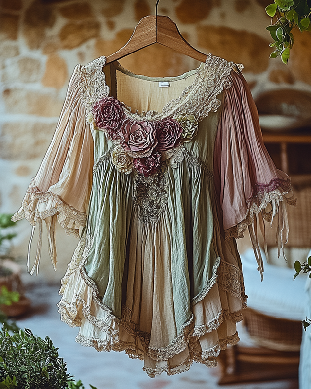 Timeless Vintage Style Top