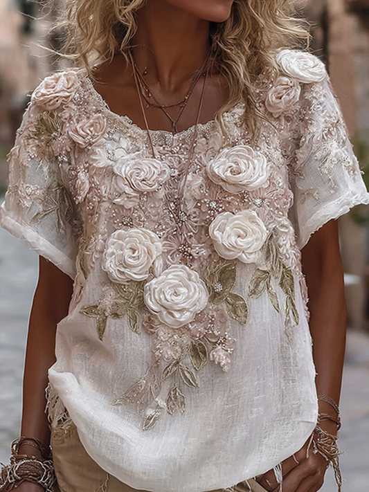 Timeless Vintage Style Top