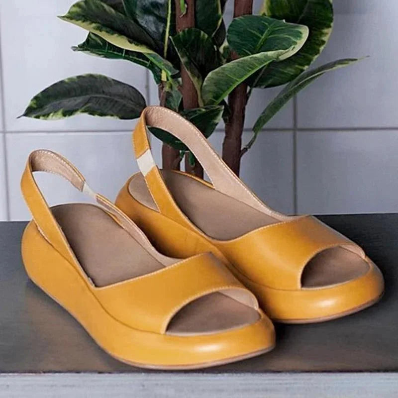 Chic Orthopedic Flats with Unique Design