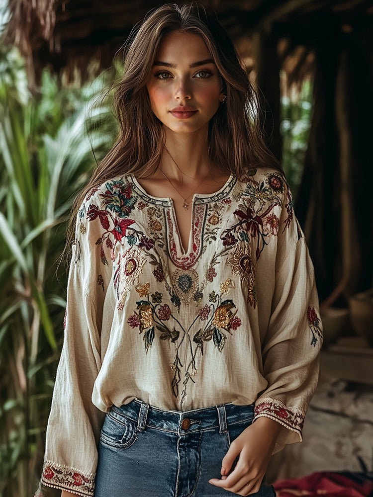 Gracefully Designed Blouse