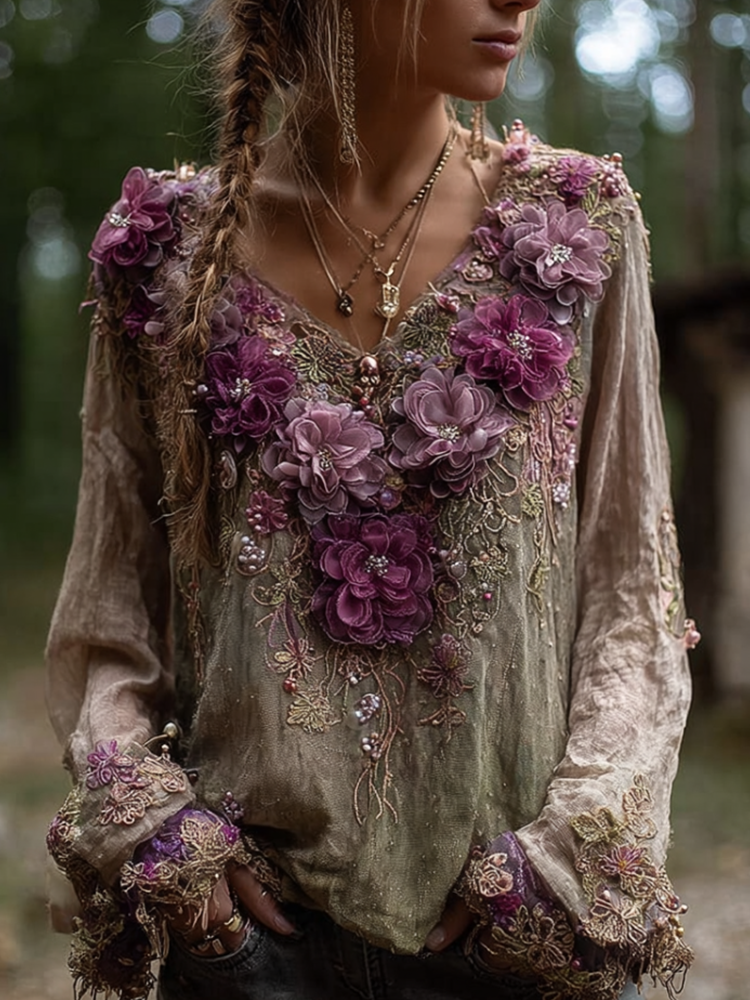 Vintage Inspired Top