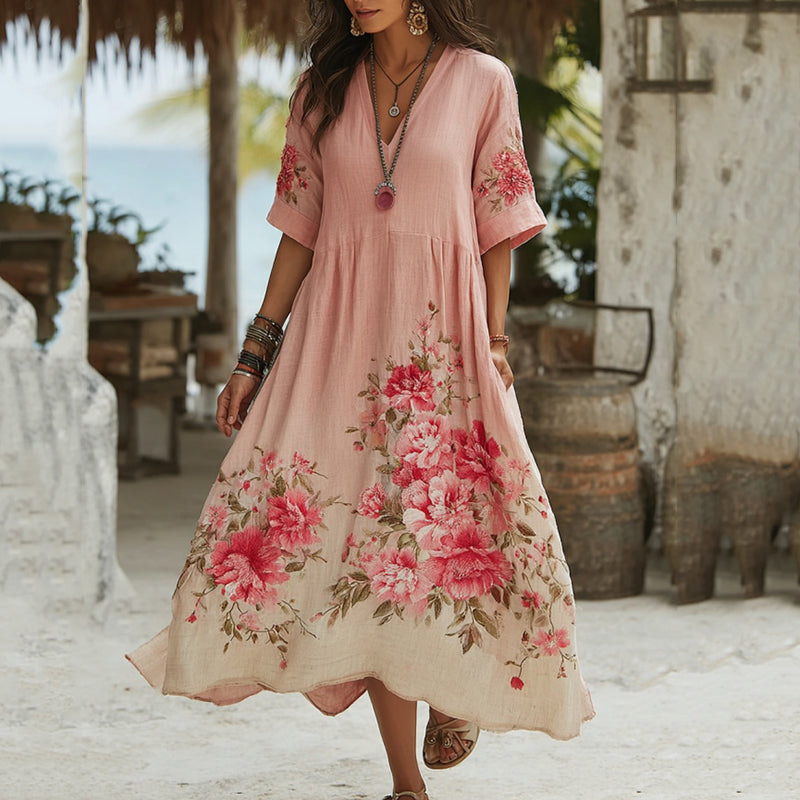 Classic Vintage Dress with a Flattering Fit
