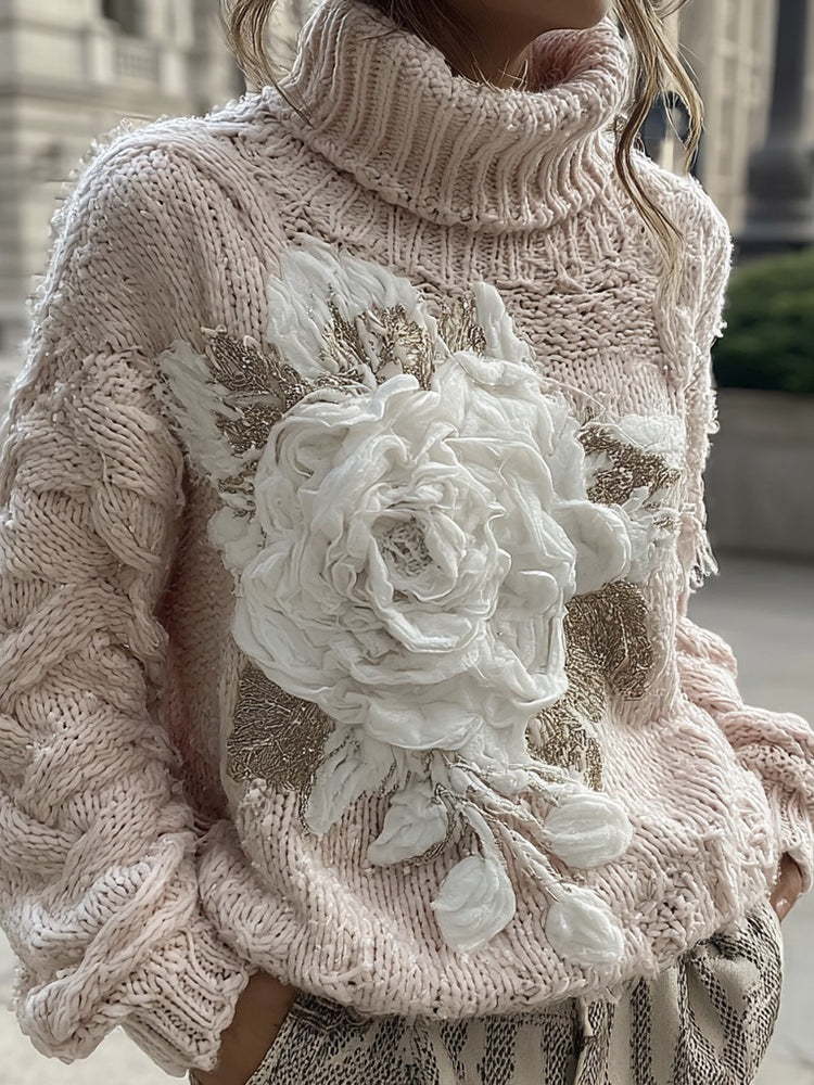 Gracefully Designed Sweater