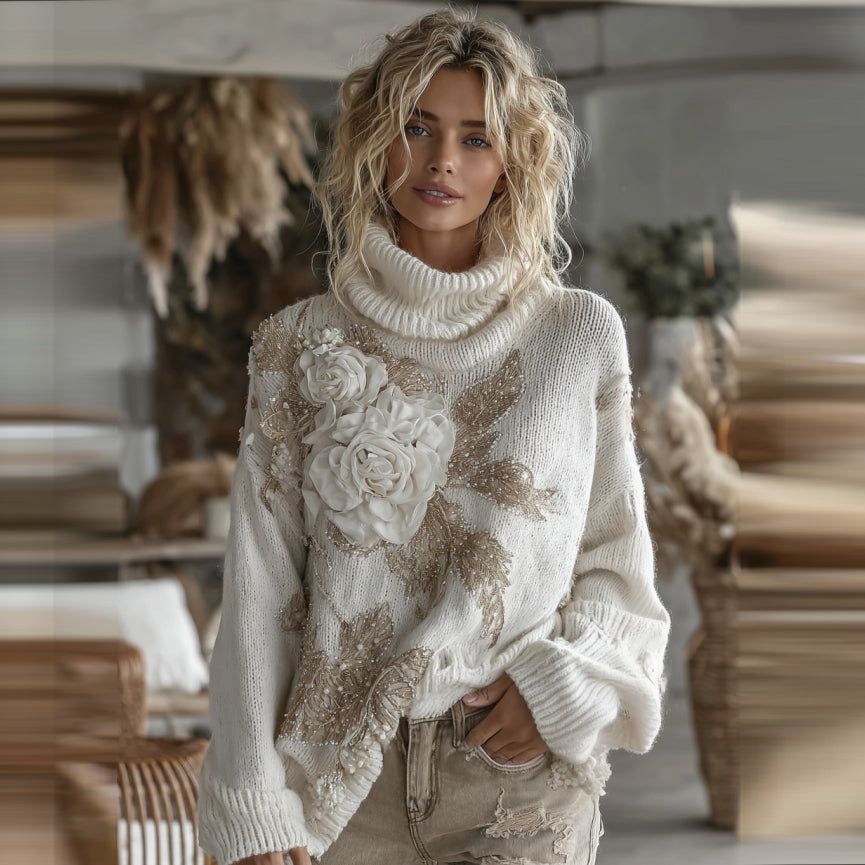 Gracefully Designed Sweater