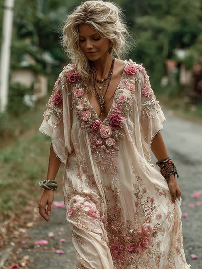 A Vintage Style Dress with Delicate Timeless Details