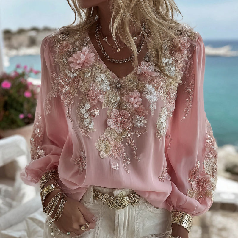 Timeless Vintage Style Blouse