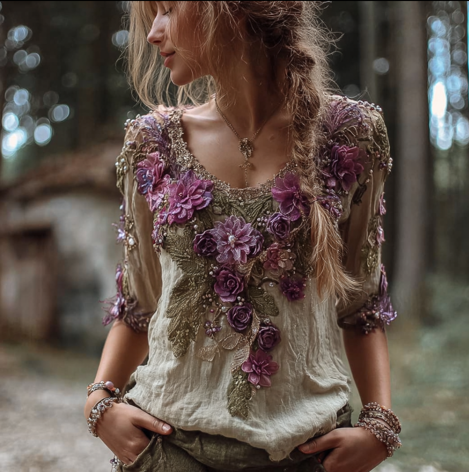 Vintage Inspired Top