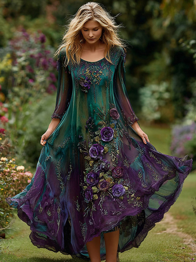 Vintage Inspired Dress with a Contemporary Edge