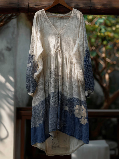 A Vintage Style Dress with Delicate Timeless Details