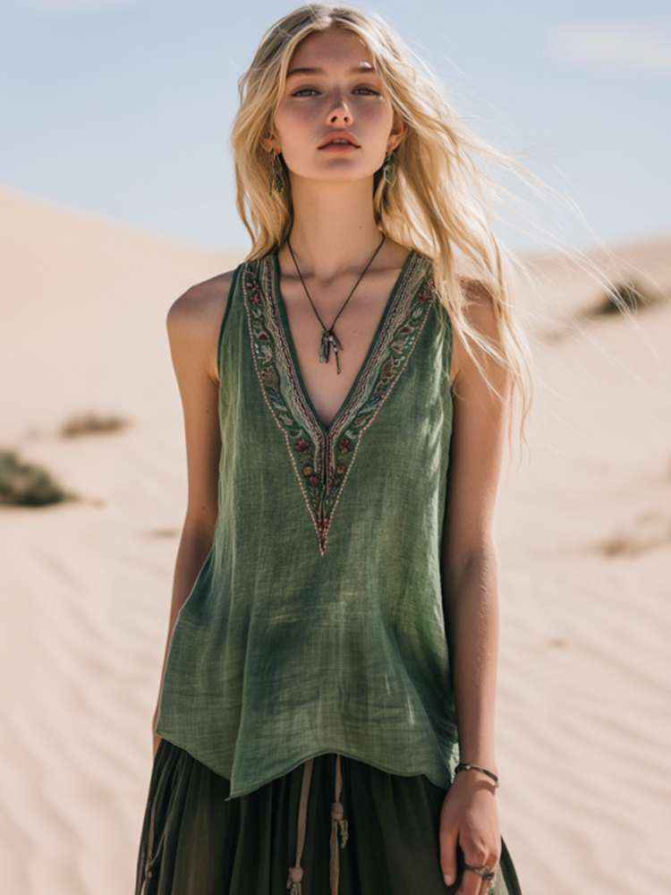 Timeless Vintage Style Top
