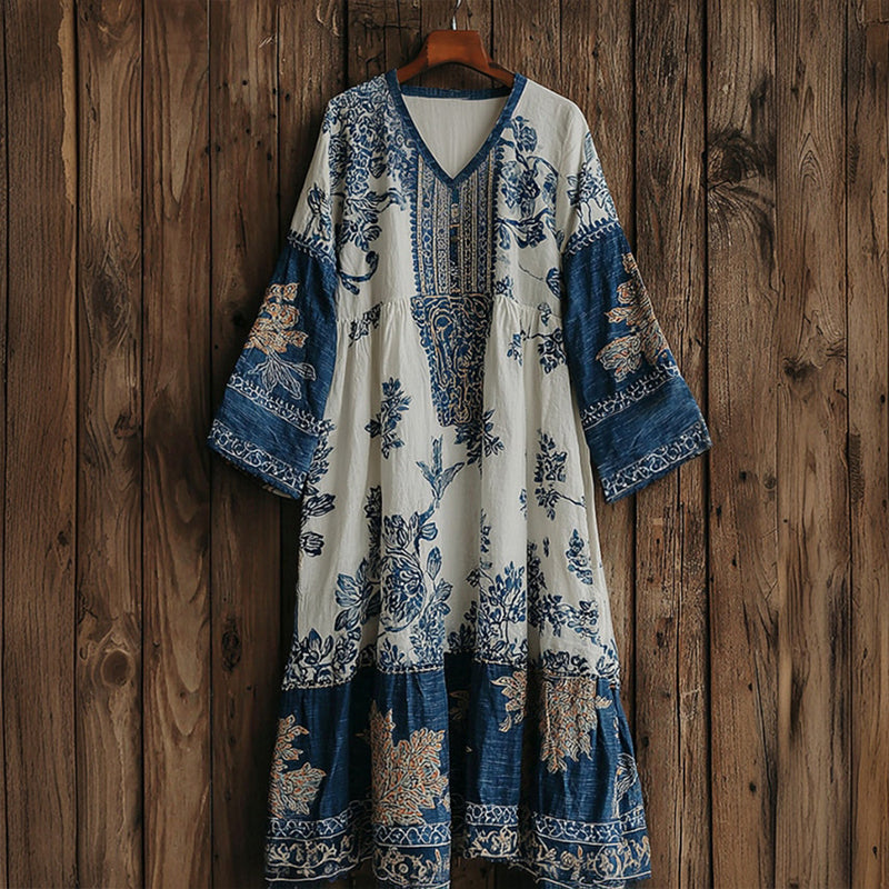 Blue white