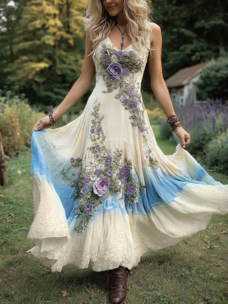 A Vintage Style Dress with Delicate Timeless Details