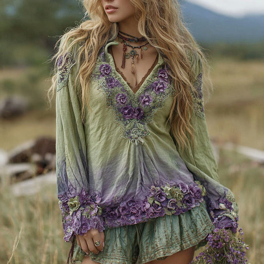 Green purple