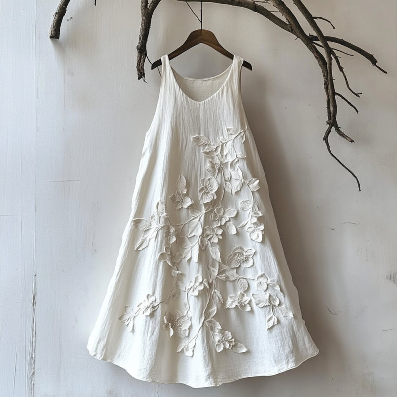 A Vintage Style Dress with Delicate Timeless Details