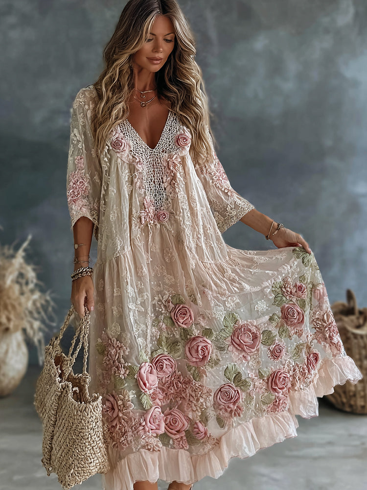 Beautifully Finished Dress in a Timeless Design