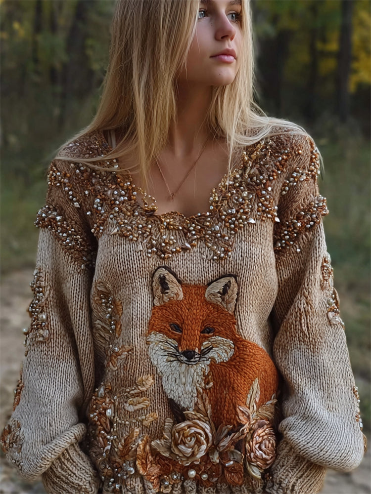 Gracefully Designed Sweater