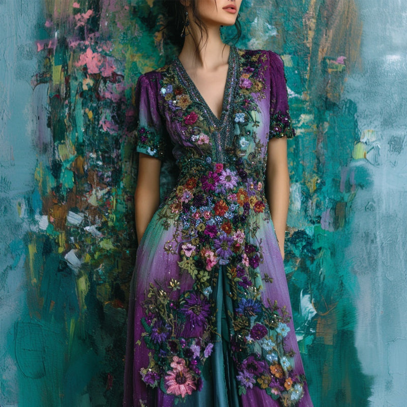 Vintage Inspired Dress with a Contemporary Edge