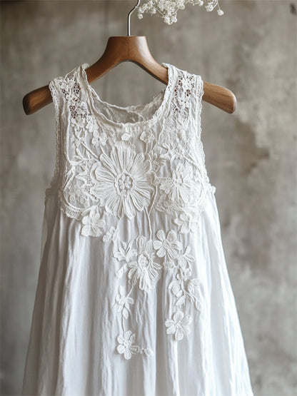 A Vintage Style Dress with Delicate Timeless Details
