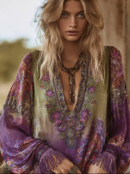 Timeless Vintage Style Top