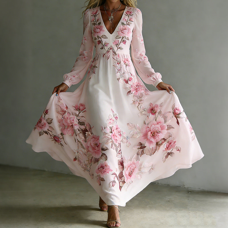 A Vintage Style Dress with Delicate Timeless Details