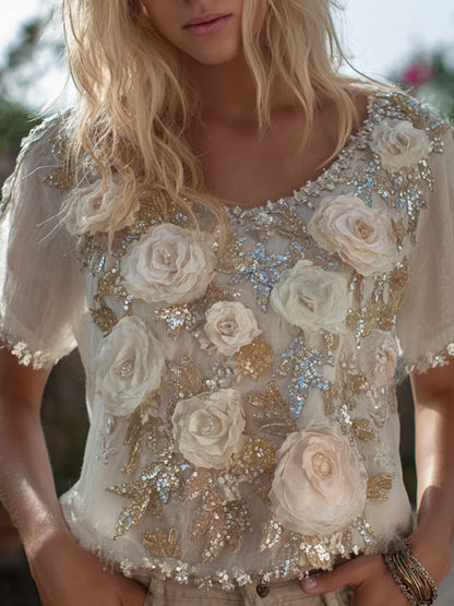 Beautifully Crafted Top in a Classic Style