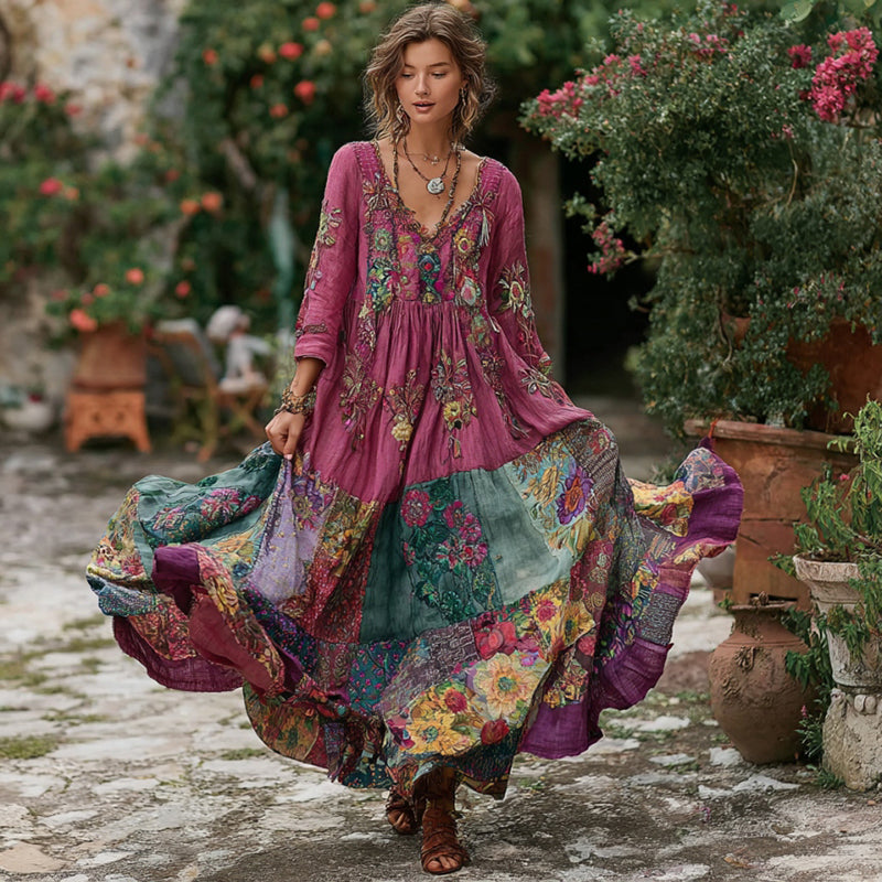 A Vintage Style Dress with Delicate Timeless Details