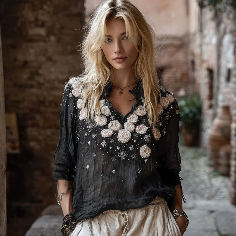 Timeless Vintage Style Top