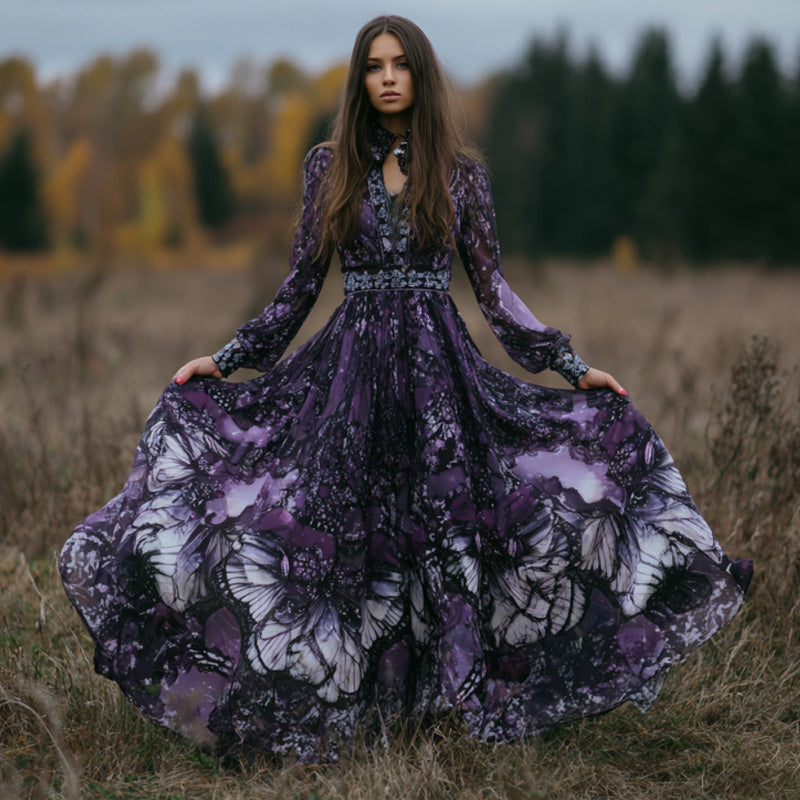 A Vintage Style Dress with Delicate Timeless Details
