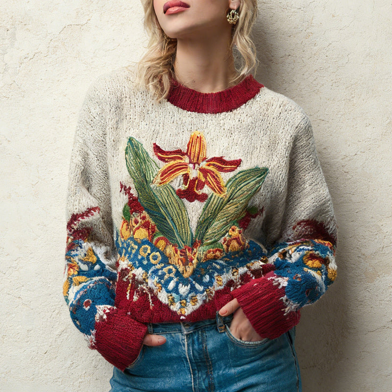 Gracefully Designed Sweater