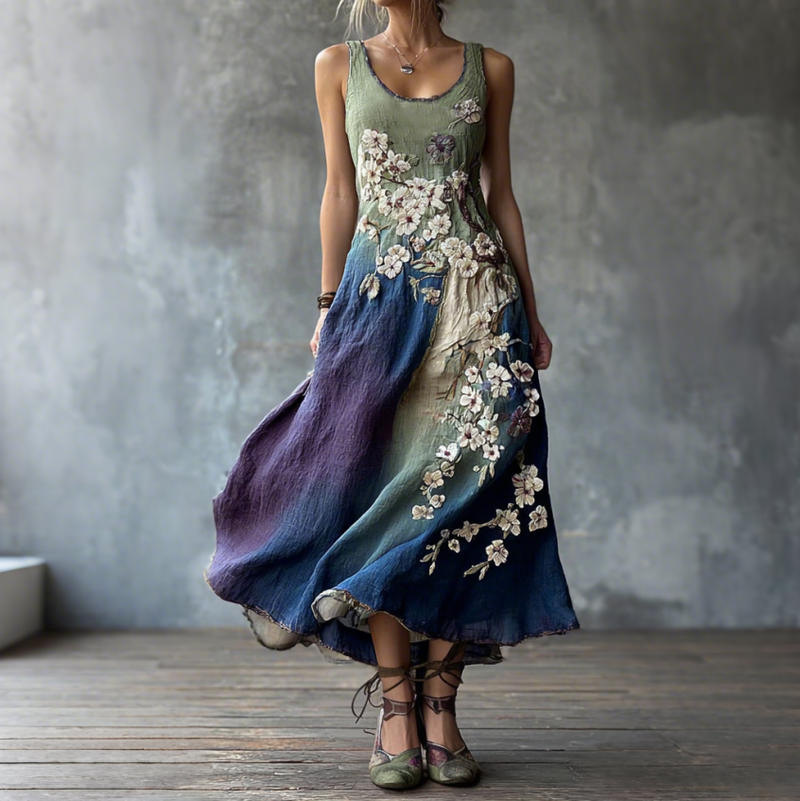 A Vintage Style Dress with Delicate Timeless Details