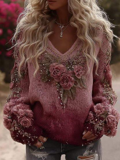 Gracefully Designed Sweater