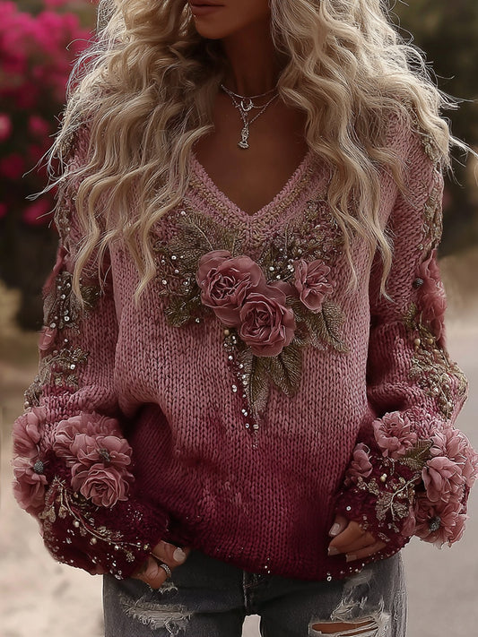 Gracefully Designed Sweater
