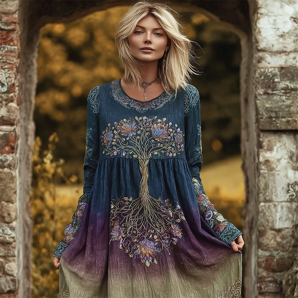 A Vintage Style Dress with Delicate Timeless Details