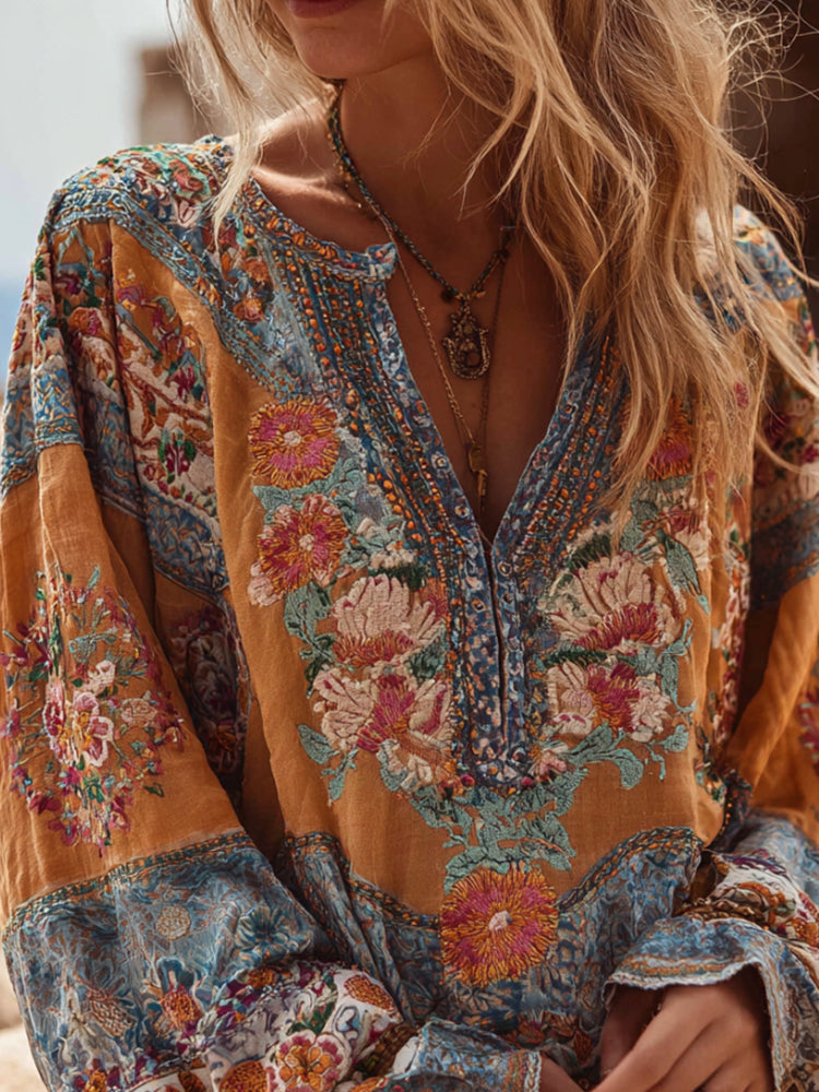 Timeless Vintage Style Top
