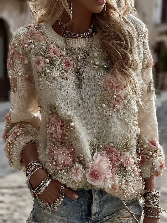 Gracefully Designed Sweater