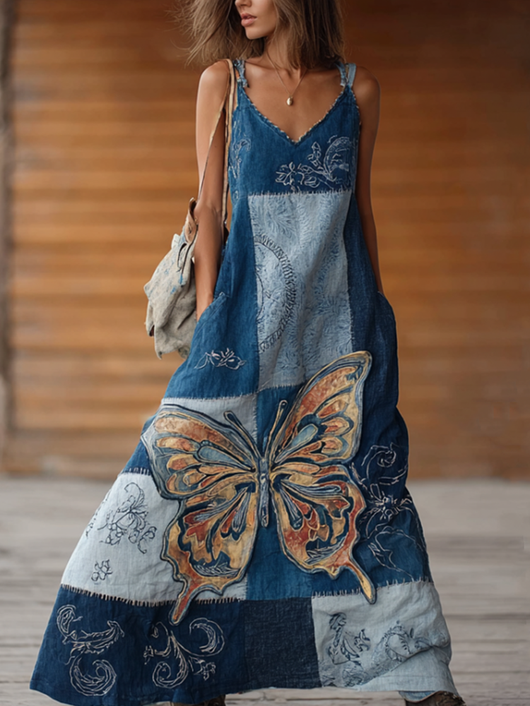 A Vintage Style Dress with Delicate Timeless Details