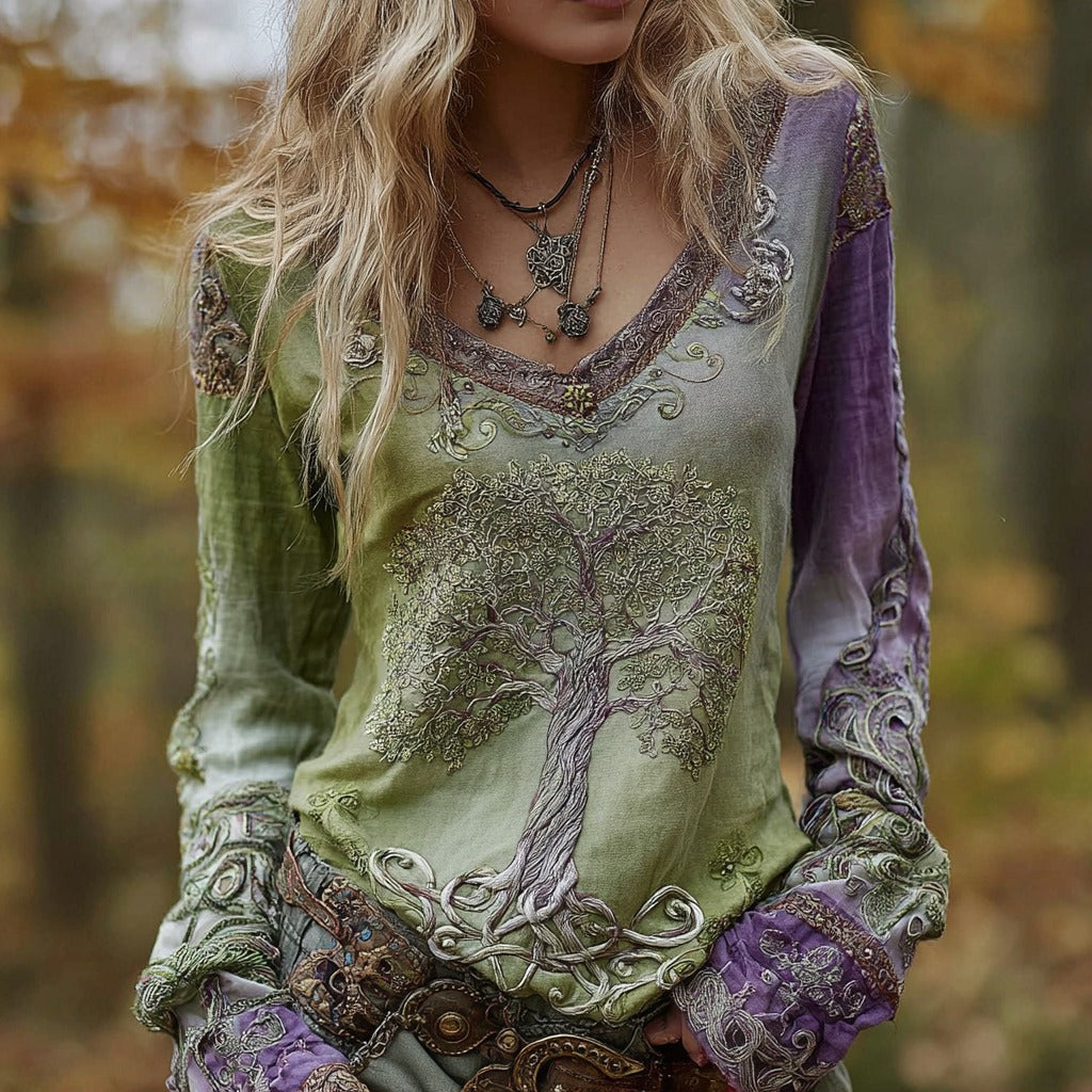 Green purple