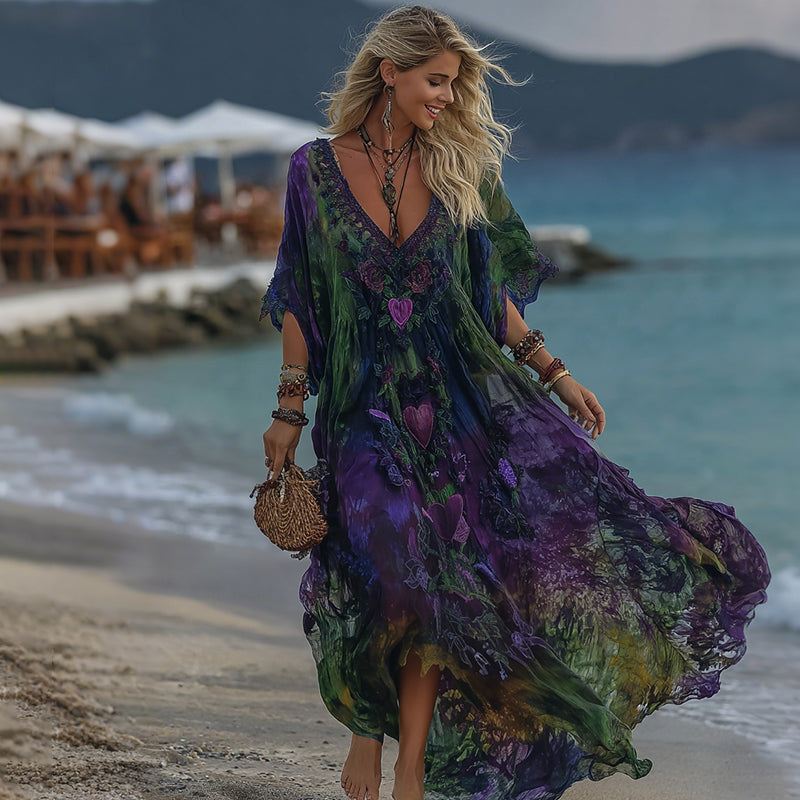 Purple green