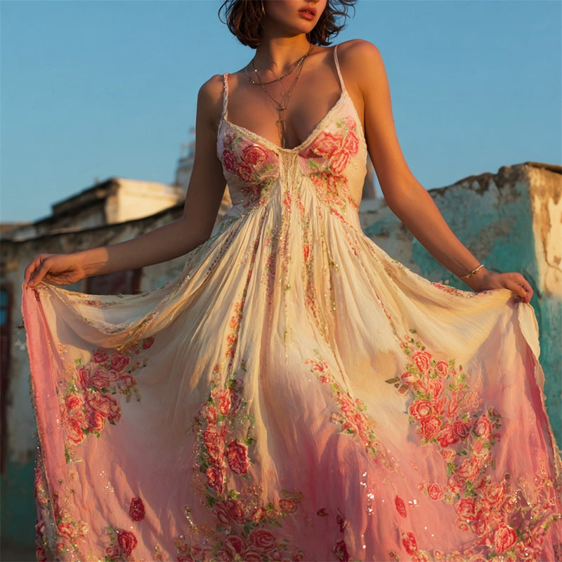 A Vintage Style Dress with Delicate Timeless Details